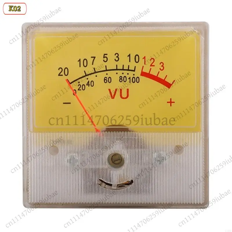 BK 63HF Square VU Meter Test Level Header Audio Power Amplifier Indicator