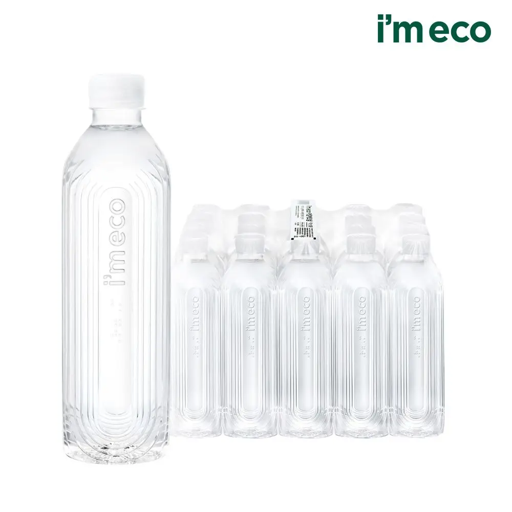 미세플라스틱 없는 생수 아임에코샘 500ml 20/40/60/80병
