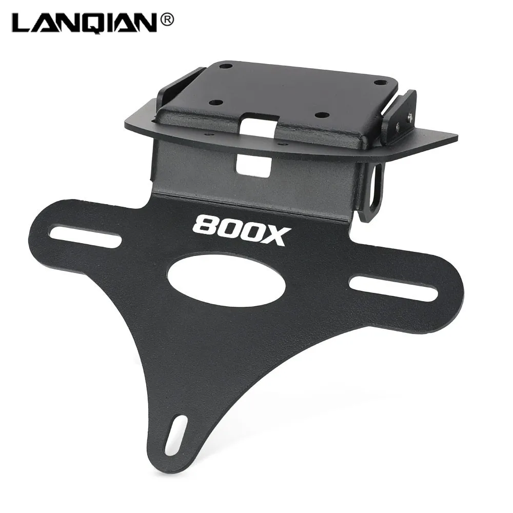 License Plate Holder Bracket FOR KOVE 800X Pro / 800X Rally/800X Super Adventure 2024-2026 Rear Tail Tidy Fender Eliminator Kit