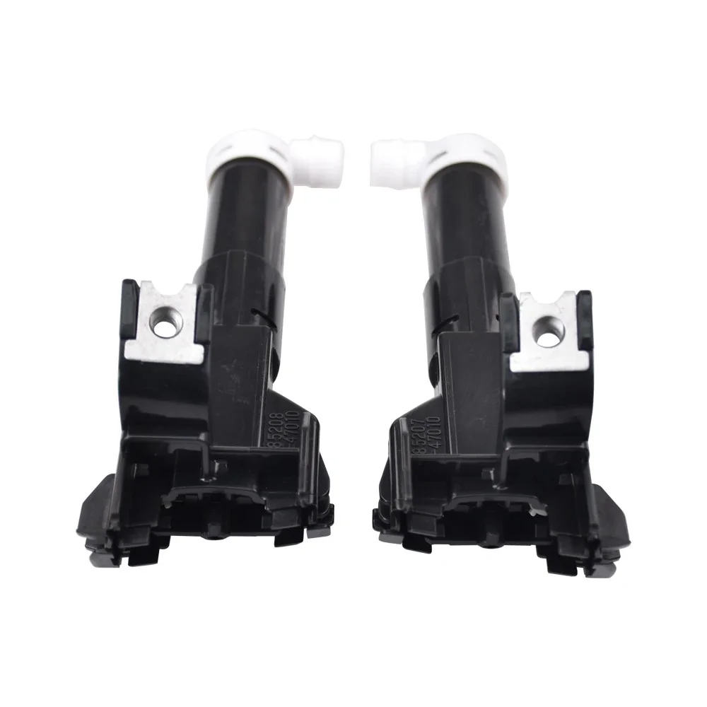 

2pcs Headlight Washer Nozzle/Headlamp Cleaning Spray Jet Left/Right For Toyota Prius XW30 2011-2015 85208-47011 85354-47020