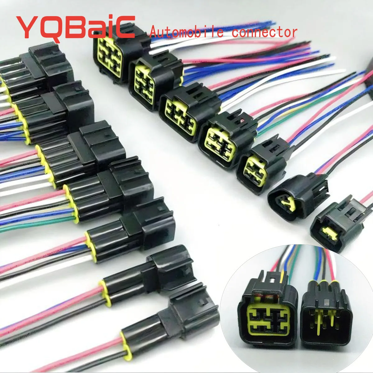 2 3 4 6 8 9 12 16p Waterproof 2.3 Series Waterproof Auto Connector FW-C-2F-B FW-C-16F-B FW-C-2M-B FW-C-6M-B