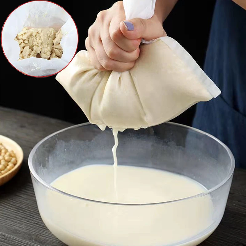 Cheese Kvass Nylon Filter Bag Net Tea Coffee Yogurt Filter Nets Nylon Filter Bags Reusable Kitchen Strainer 100/200/300 Mesh