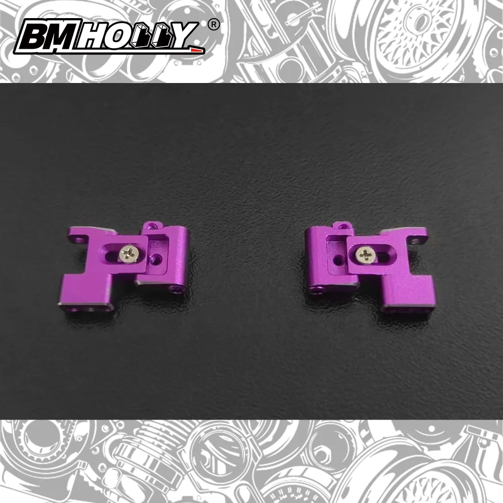 Brazo inferior trasero ajustable de 1/24 aluminio, BMRXEVO2-010, BM RACING