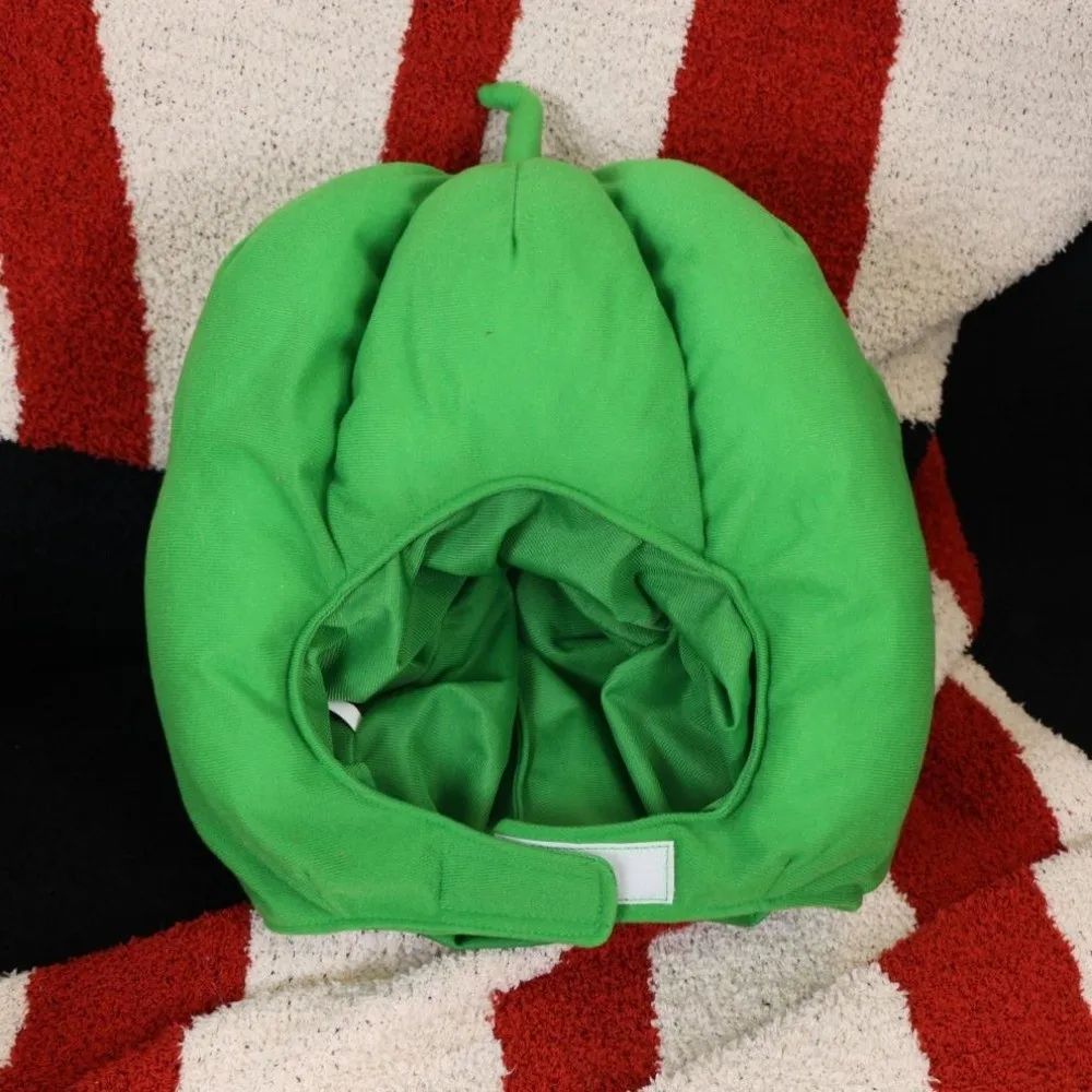 

Eggplant Creative Fruit and Vegetable Hat Playful Soft Nutrition Month Hat Thick Stretchy Pullover Cap Adults