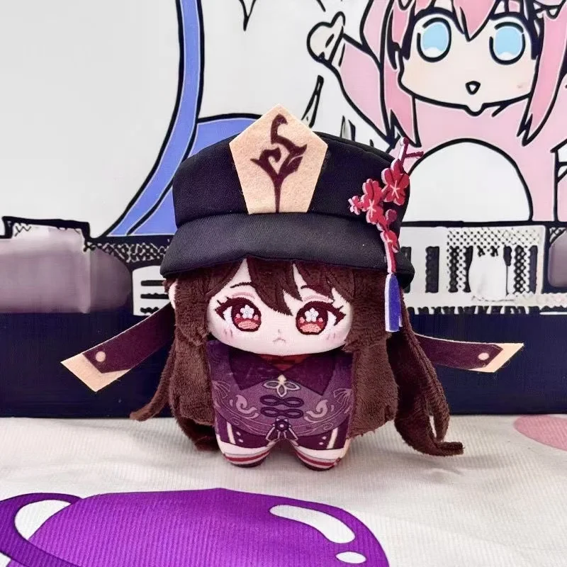 Genshin Impact Kaeya /Tartaglia /Hu Tao /Sytalari Game Stuffed 20cm Plush Puppet Toys for Kids Adults Collectible Derss-up Dolls