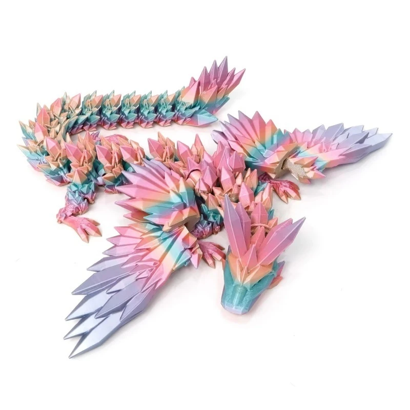 3d Printing Wings, Flying Dragon, Online Celebrity, Creative Chinese Loong, Handmade Gifts, Office Desktop Decorations, Gifts