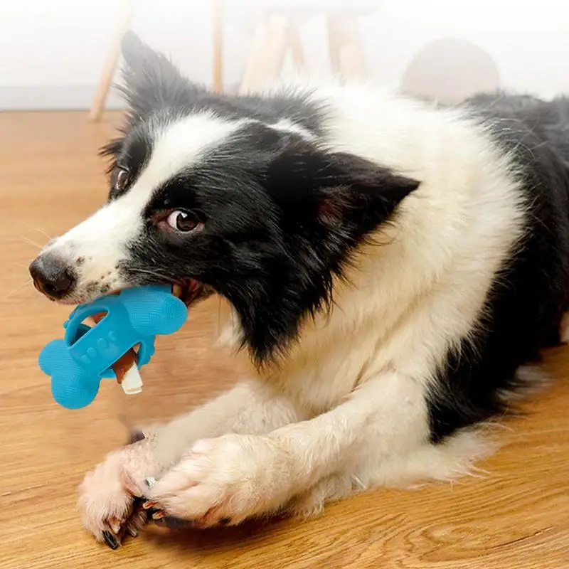 Puppy Teething Toys D,urable And Safe Bone Shape Dog Entertainment Toys Interactive And Enrichment Dog Toys For Small Medium Dog