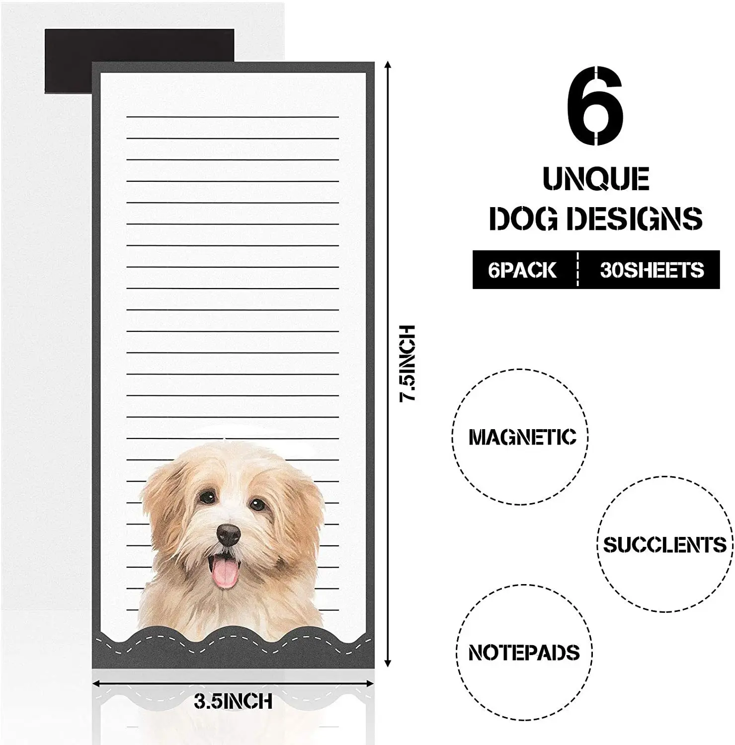 60 ورقة لطيف الحيوان الثلاجة المغناطيسي مذكرة الوسادة للقيام قائمة البقالة قائمة التسوق البقالة ملصق رسالة مخطط لصق المفكرة