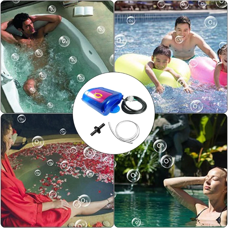 Small Ozones Generator Easy Carry  Ozones Generator Home Pool Ozones Systems Simple Installation for Cold Plunge Pool