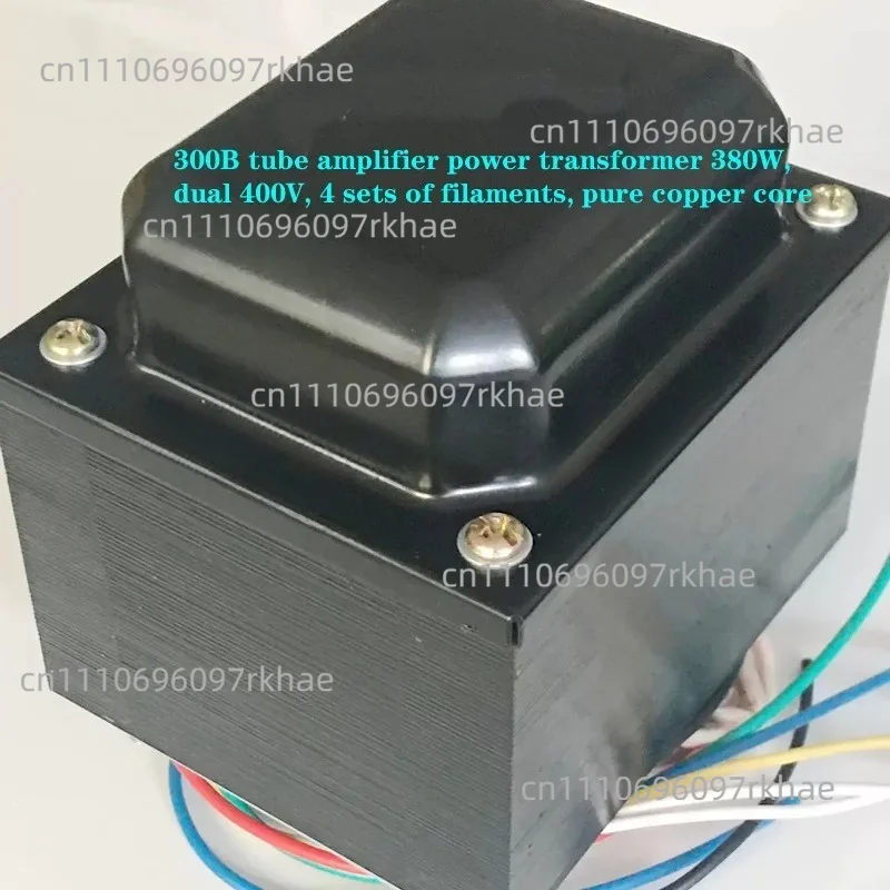 380W 300B tube amplifier power transformer , dual 400V, 4 sets of filaments, pure copper core, amplifier DIY or repair