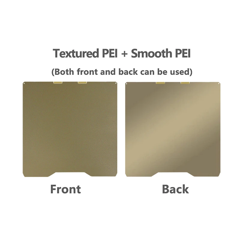 CREALITY K2/K2 Pro Double Side Build Plate Textured PEI Spring Steel Sheet Magnetic Plate Smooth PEI Plate Pure Steel Plate