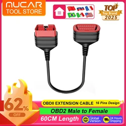 THINKCAR Thinkdiag OBD2 Extension Cable 16 Pin Male to Female OBDII Extend Cable For Car Diagnostic Extender Cord Adapter