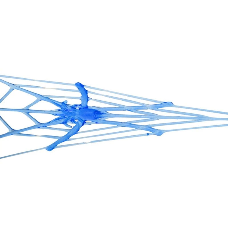 pegajoso teia aranha corda elástica fácil colar na parede novidade mordaça presente da criança alívio do estresse