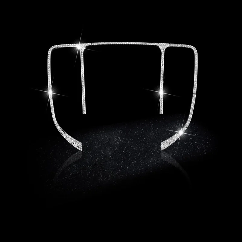 

Car Control Mouse Touchpad Buttons Frame Decoration Cover Trim for Mercedes Benz GLC X253 C W205 E Class W213