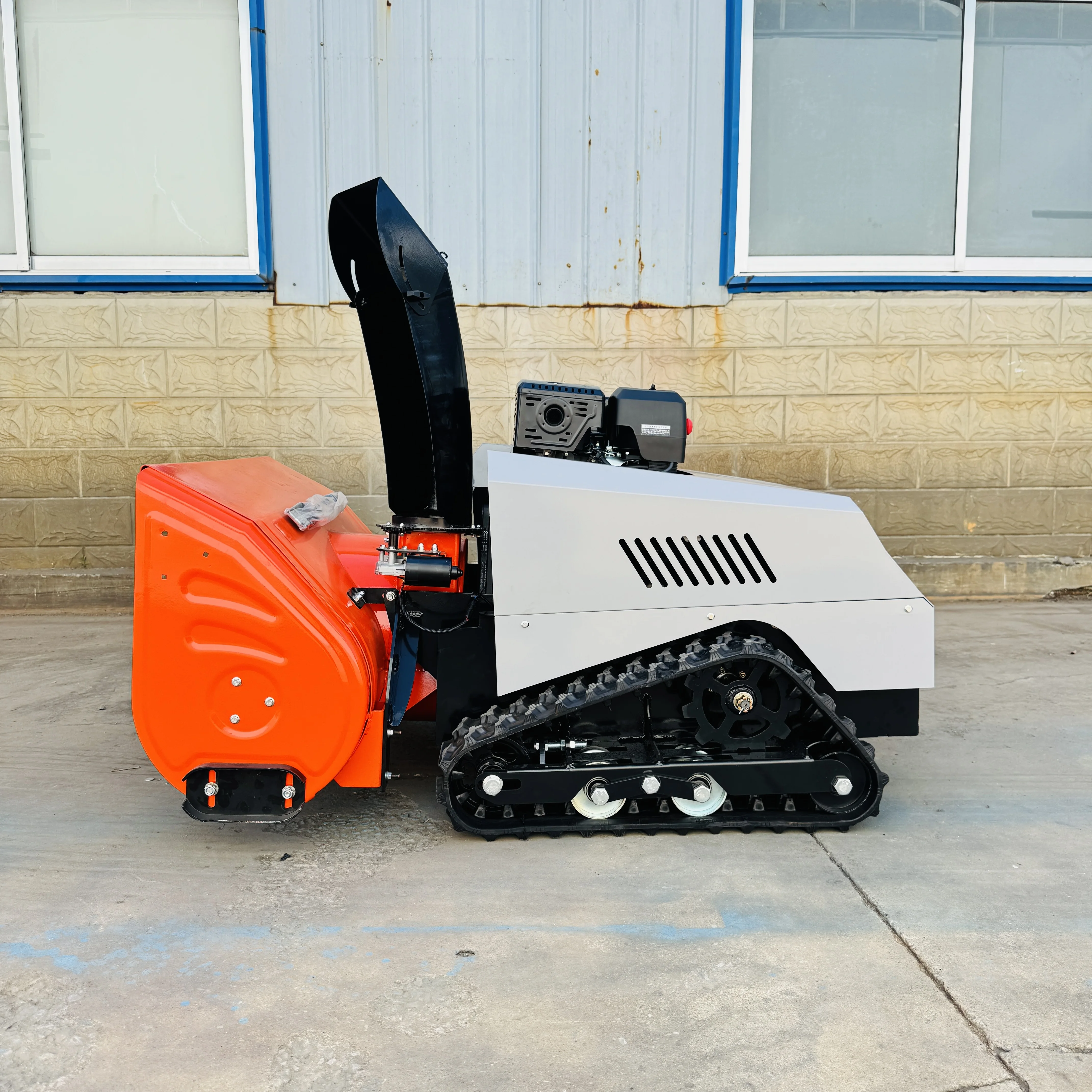 All Terrain Hybrid 100cm Clearing Width Powered Professional Tracked Machine with 15m Throw Distance for RC Snow Blower