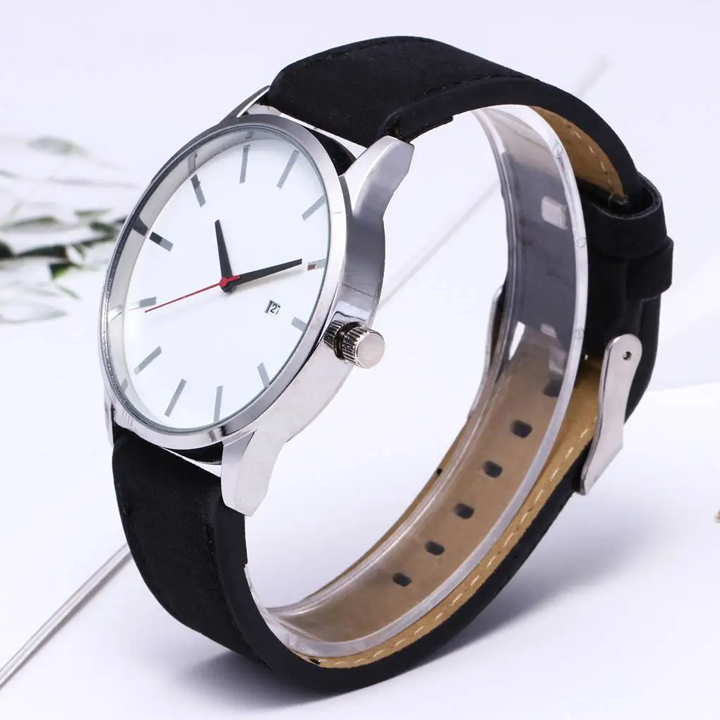 

Large Dial Army Quartz Leather Watchband Wrist Clock Men Business Casual Sports Luxury Watch