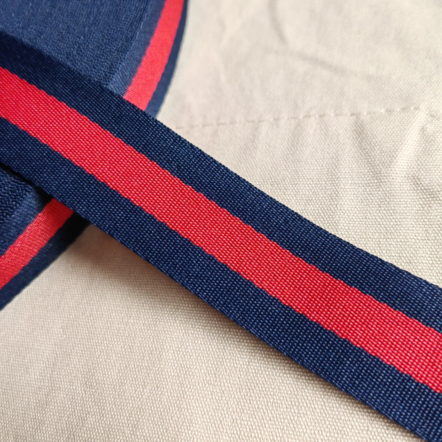 50mm 38mm 25mm 20mm Wide Webbing 4.5 Meters Red Blue Navy Green Polypropylene Ribbon Twill For Sewing Handmade