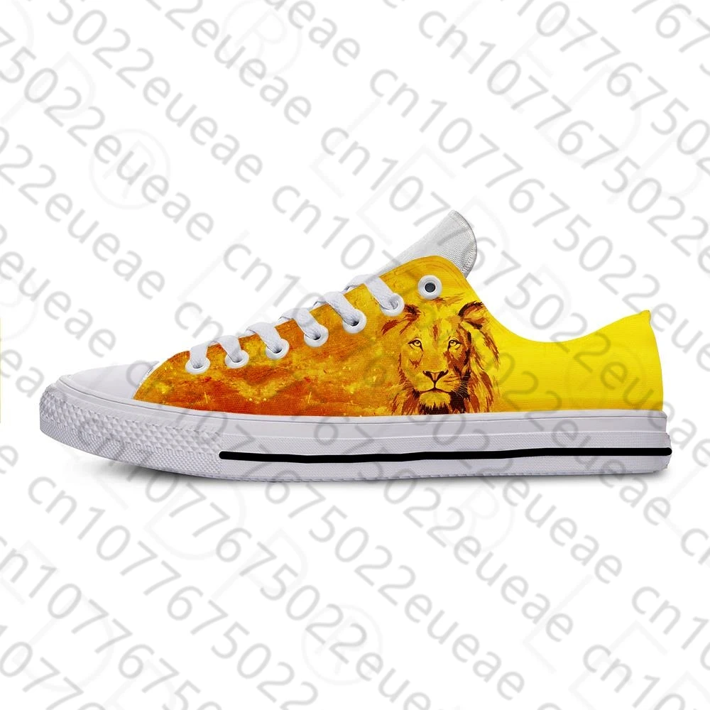 Zapatillas de deporte con estampado 3D para hombre y mujer, zapatos de tela informales, ligeros, transpirables, Bandera de Etiopía, León de Judá, Reggae, Rasta, a la moda