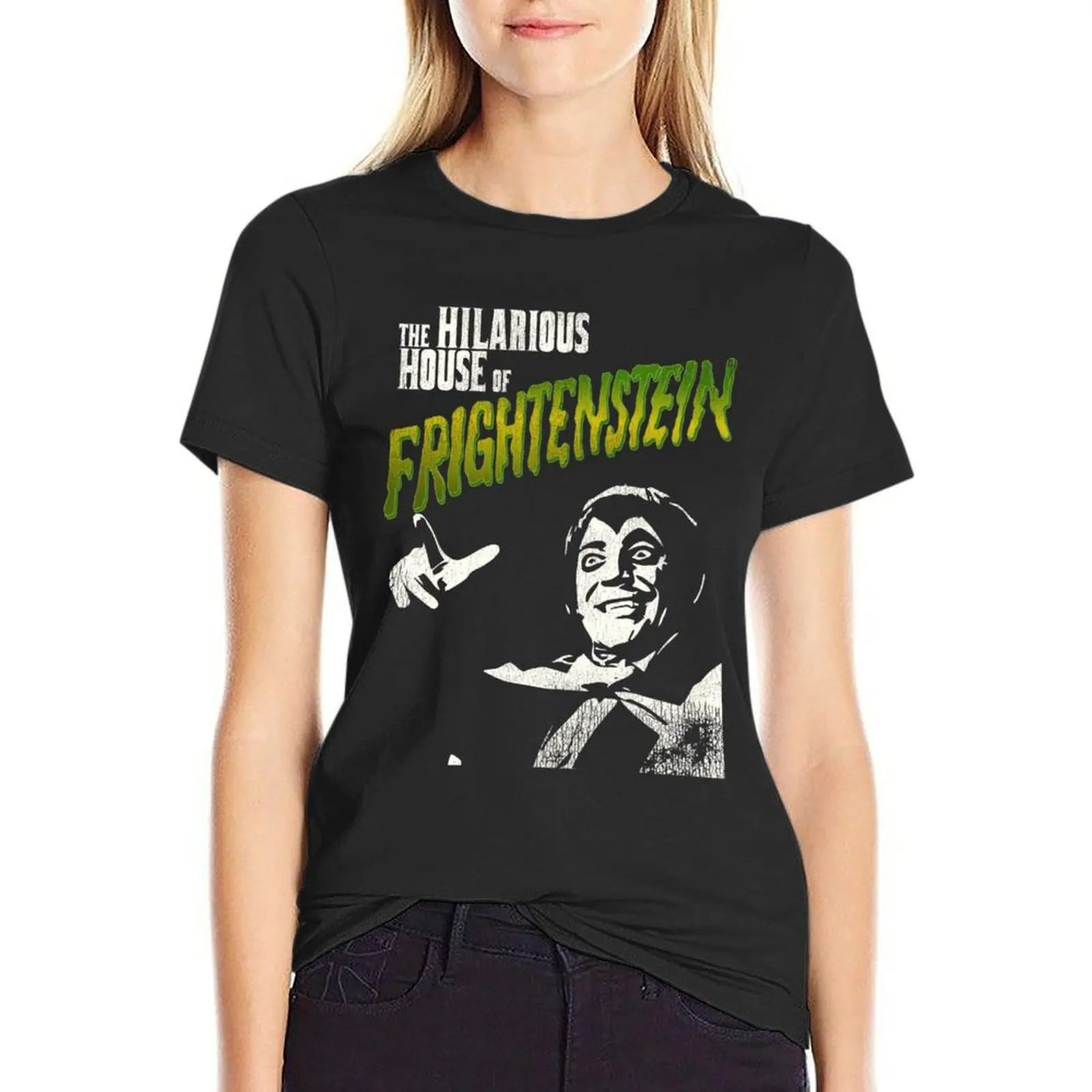 

Count Frightenstein T-Shirt Aesthetic clothing summer top t shirts for Women graphic