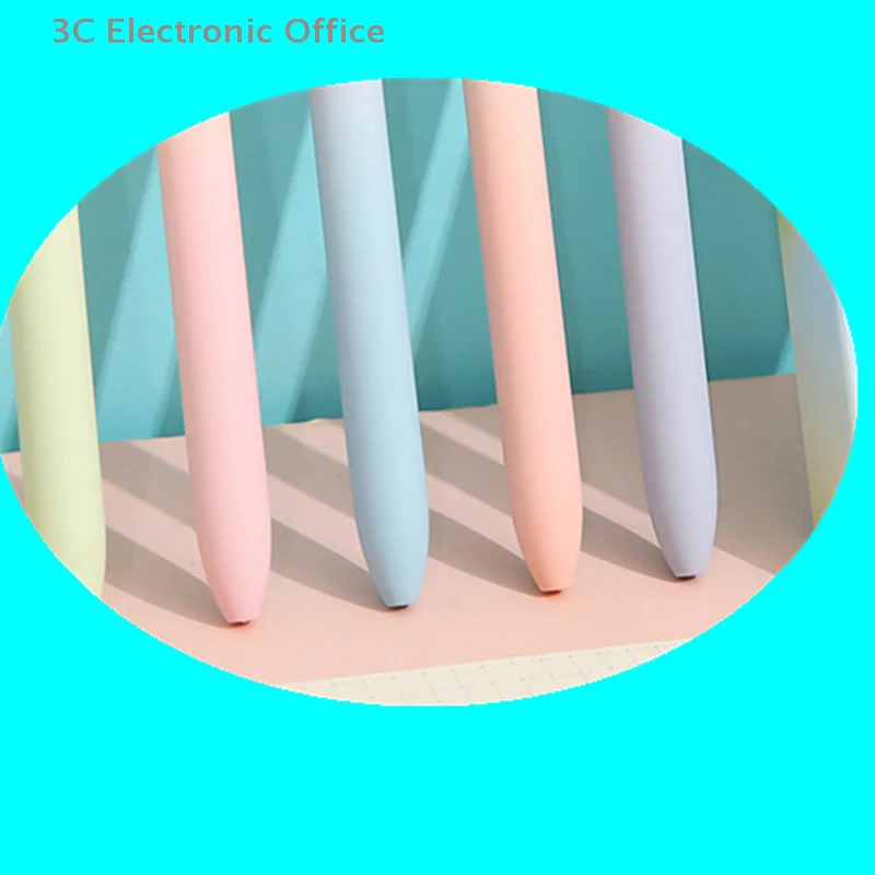

5 Pieces Retractable Gel Pens Set Quick Dry Black Ink Fine Point Roller Ball Pen For Smooth Writing Office School
