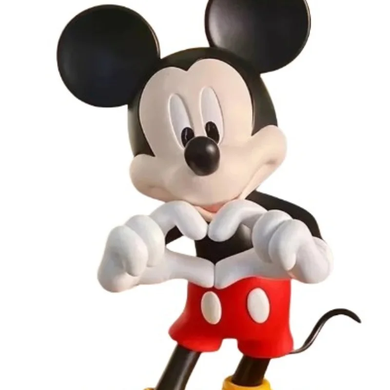 Mickey Mouse Statue Fashion Lovely Sculpture Cartoon Anime Lovers Pvc Model Home Decoration Gift Christma Birthday Gift