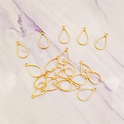 20 pcs shape 19mm*11mm gold zinc alloy antique pendant, DIY bracelet necklace cadre resine jewelry accessories