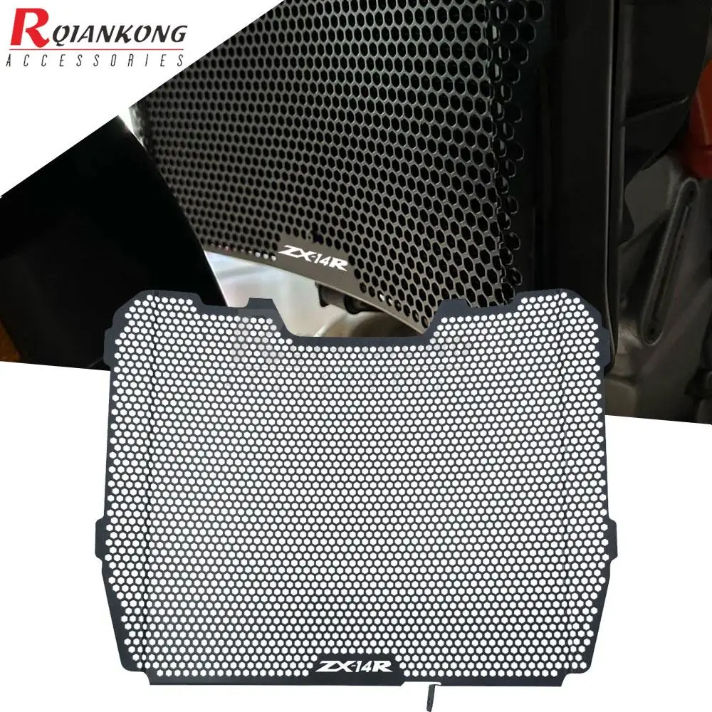 

For Kawasaki Ninja ZX14R /ABS 2012-2023 Motorcycle Radiator Guard Grille Cover Protector NINJA ZX-14R ABS SE 2021 2022 2023 2024