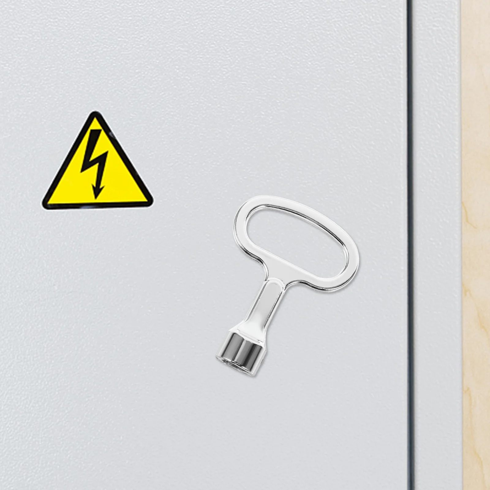 5 قطعة صندوق عداد المرافق الكهربائية مفتاح مثلث المبرد تنفيس الهواء مفتاح للمياه الغاز السباكة أدوات نزيف سبائك الألومنيوم