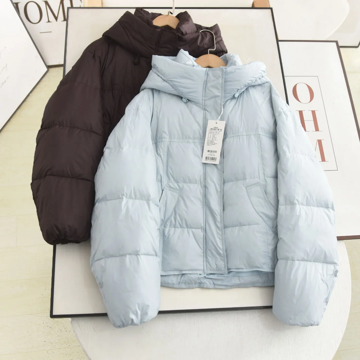 

Poetic License Женское повседневное пальто с хлебом свободного покроя, стеганое пальто Jaet Du down, теплое, длинное све, стандартная длина