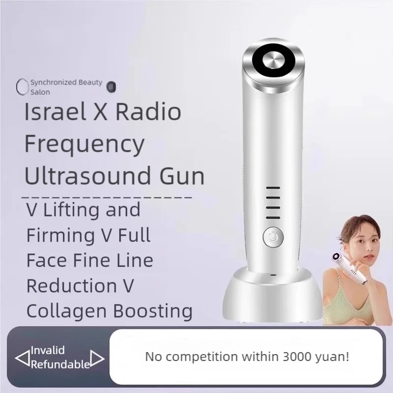 الاستخدام المنزلي بالموجات فوق الصوتية الوجه Rf تردد الراديو جهاز الجمال مكافحة مايكروكرنت رفع ثبات آلة الكولاجين Hifu سكين #4