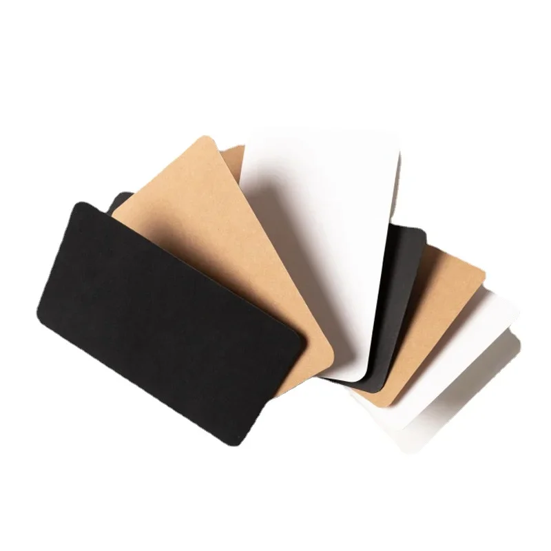 

10pcs/set Retro Solid Color Cards Kraft Paper Blank Greeting Card Stationery Cover 10X14cm Vintage Card Paper Notepad