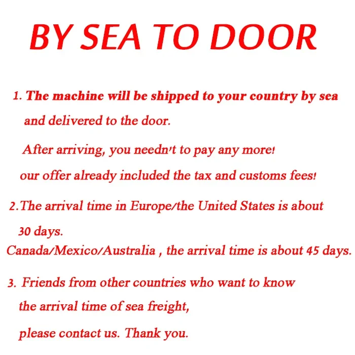 Variant: Sea Freight DDP