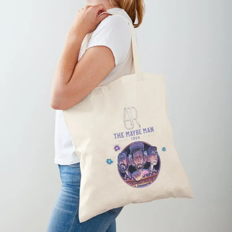 

AJR The Maybe Man Tour Tote Bag woman shopping bag custom fabric bag eco pack tote woman