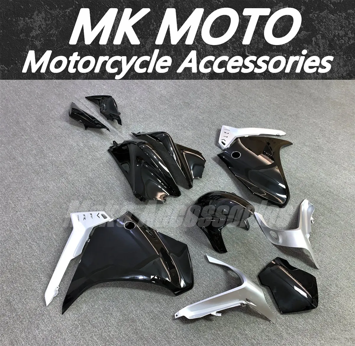 Motorcycle Fairings Kit Fit For Vfr1200  2010 2011 2012 2013 Bodywork Set High Quality ABS Injection NEW Black Silver