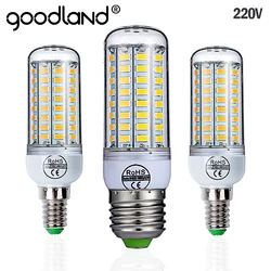 E27 LED 램프, E14 LED 전구, SMD5730, 콘벌브, 샹들리에 캔들, LED 조명, 220V, LED 24, 36, 48, 56, 69, 72 개, 홈 앰플용