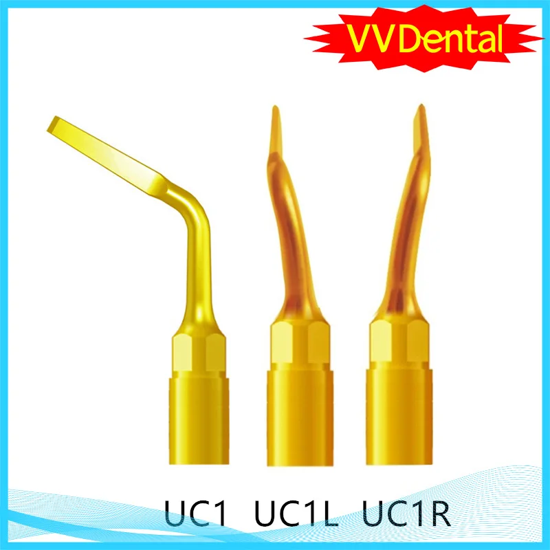 

VVDental UC1 UC1L UC1R Наконечник для экстракцимоза Наконечники для стоматологической пьезохирургии Наконечник для оральной стоматологической пьезохирургии для Mectron Woodpecker