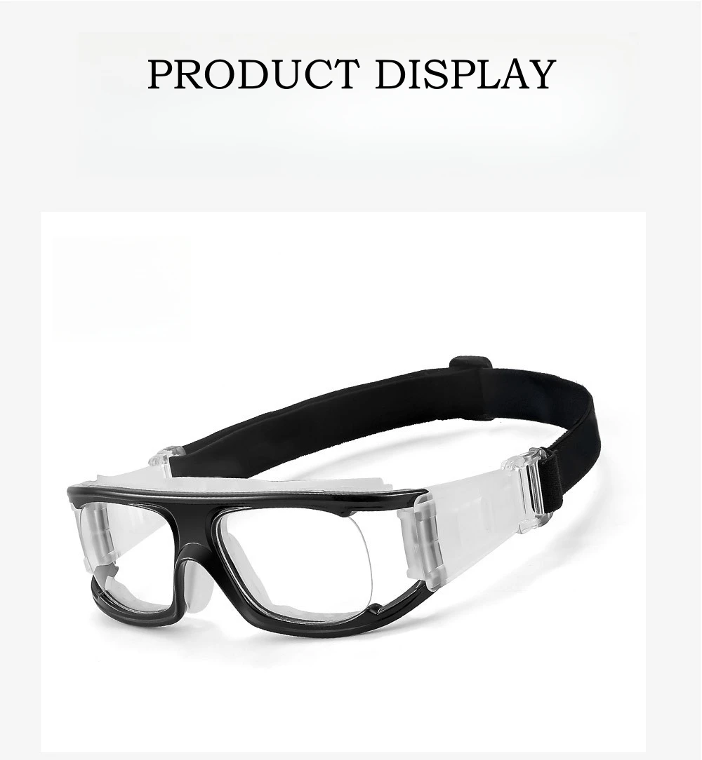 Yimaruili neue ultraleichte hochwertige Basketball Fußball Brillen Sicherheit große Feld ansicht optische verschreibung pflicht ige Sport brille Männer – Detail 17