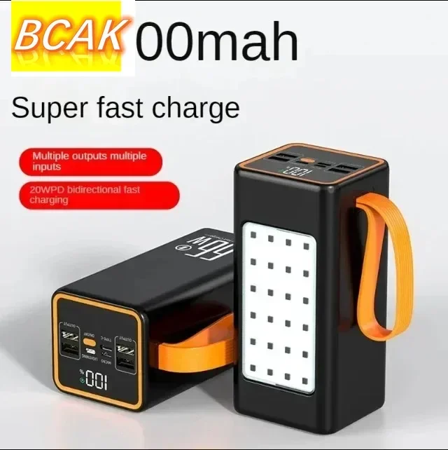 

BCAK открытый 500000 МАК 100000 МАК 200000 МАК 300000 mah Модернизированная версия Супер внешний аккумулятор с быстрой зарядкой и светодиодом Super Large Capacity