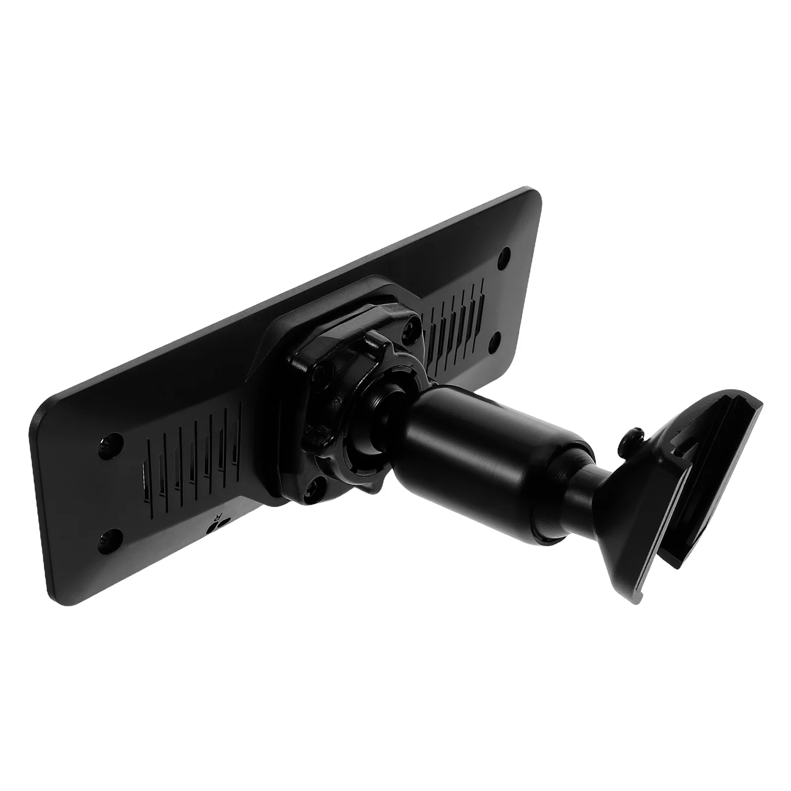 

Rearview Mirror Dash Camera Mount Universal Metal Bracket Secure Mounting Fine Recording Multiangle Adjustments