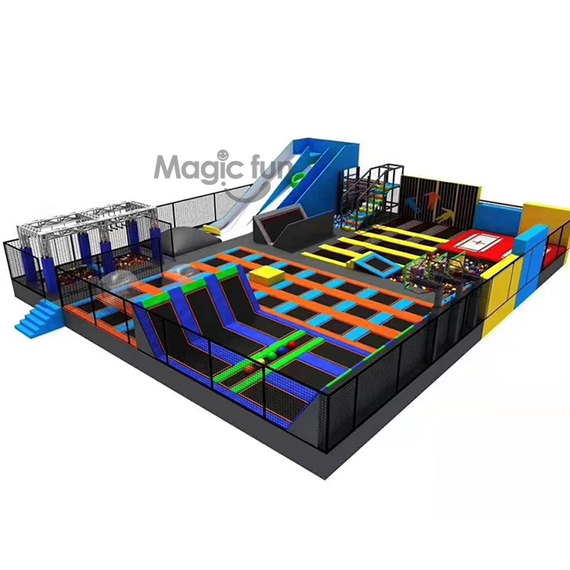 

China Top Quality Gymnastic Trampoline Park Custom-made Adults Indoor Large Trampoline