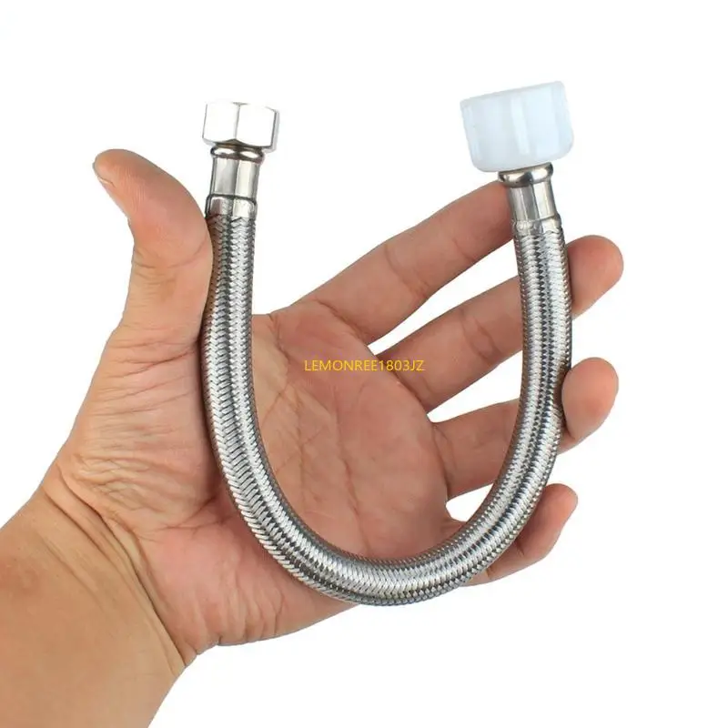 N58Cトイレコネクタ編組ステンレススチールトイレホーストイレトイレ水供給ライン7/8インチボールコック1/2インチ圧縮