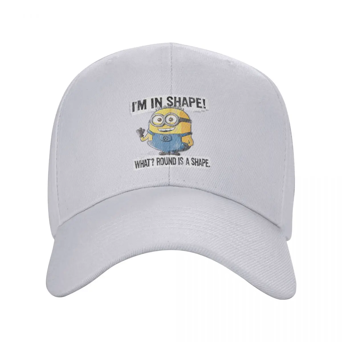 Men Women Despicable Me Minions Round Is A Shape Bob Hat Fashion Baseball Cap Snapback Caps Hats Sun Caps Adjustable Trucker Cap