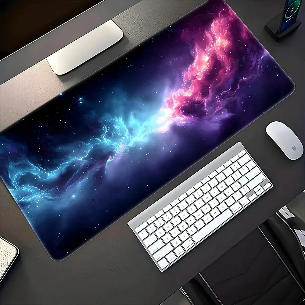 Dream Nebula Gaming Mouse Pad - Durable and Wear-resistant Computer Desk Pad - Suitable for Home Desk, Office Workstation
