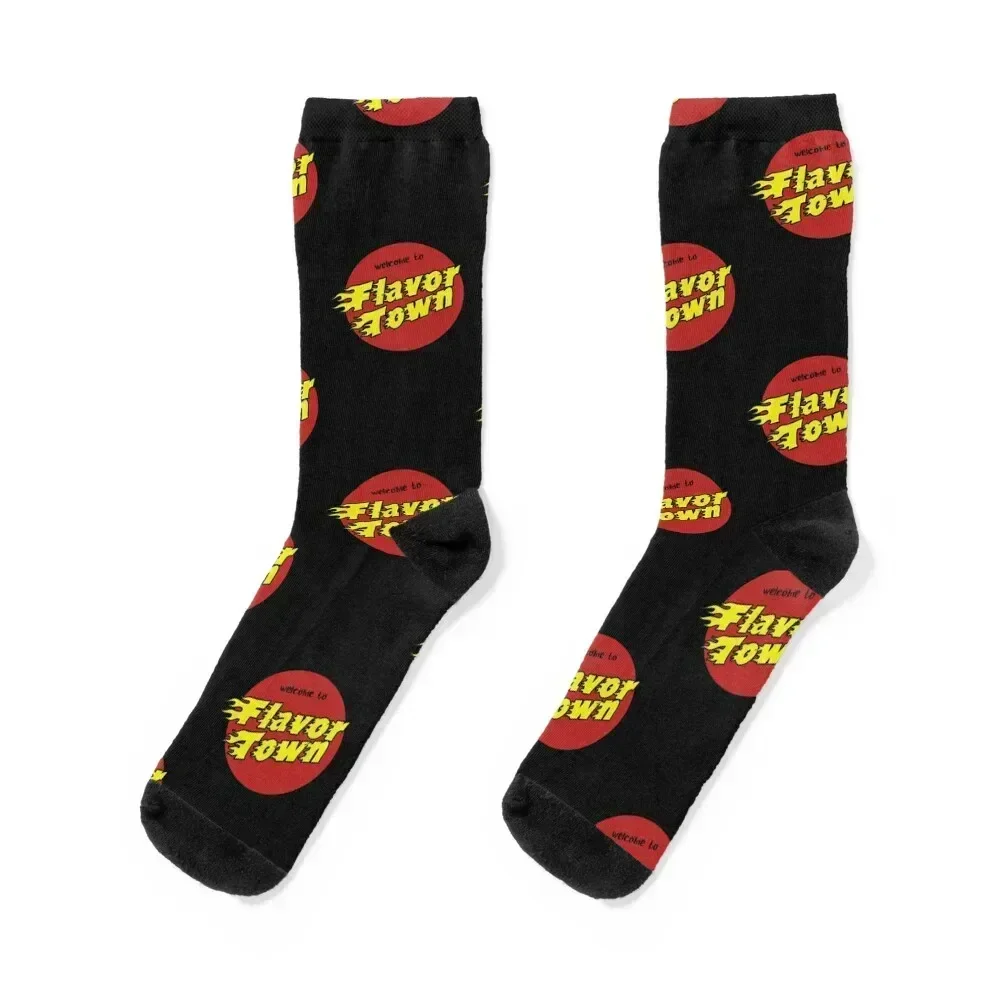Welcome to Flavor Town Guy Fieri Socks men cotton high quality winter compression Socks Women's Men's