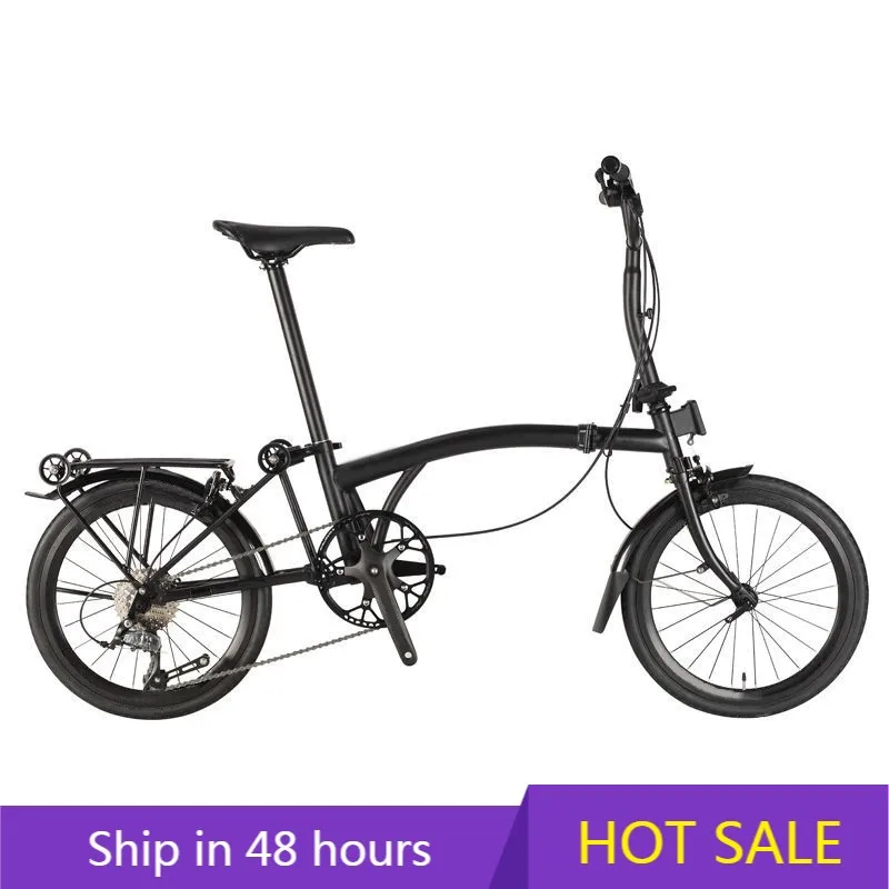 

POWER LEAP 4OEM Brompton Велосипед Унисекс 9-скоростной велосипед Легкий велосипед с педалью Складной велосипед