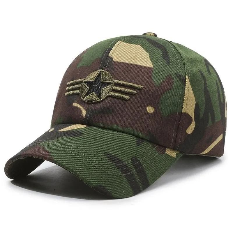 Sports Sun Protection Camouflage Cap Fashion Outdoor Sport Running Baseball Caps Spring and Summer Baseball Hat for Men Women