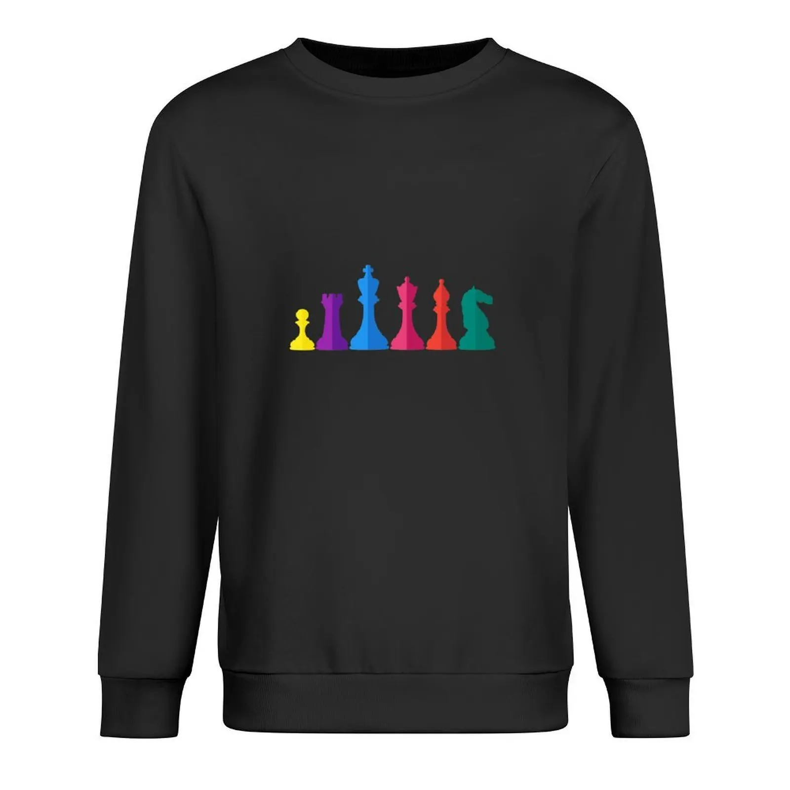 

Chess Pieces Colorful Pullover autumn new products men clothing tracksuit men mens clothes winter man sweatshirt