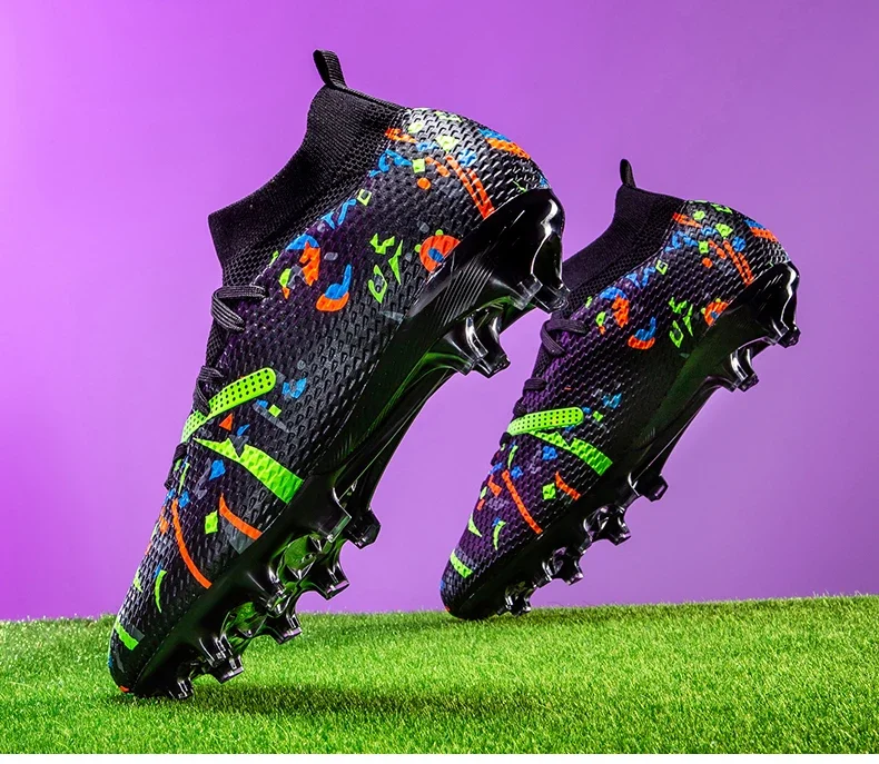 Neue Herren-Fußballschuhe Professionelle Outdoor-Sportschuhe Rutschfeste Trainingsschuhe Sneakers Rasen-Fußballstiefel Ultraleicht Unisex – Detail 15