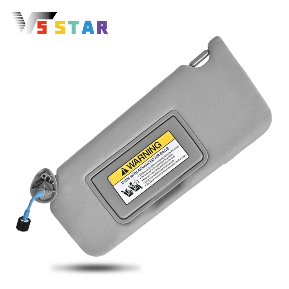 

83280TA0A91ZB 83280TA5A51ZA 2 шт. ABS пластик левый солнцезащитный козырек со стороны водителя с подсветкой и зеркалом для Honda Accord LBJ-1049 2008-2017 гг.