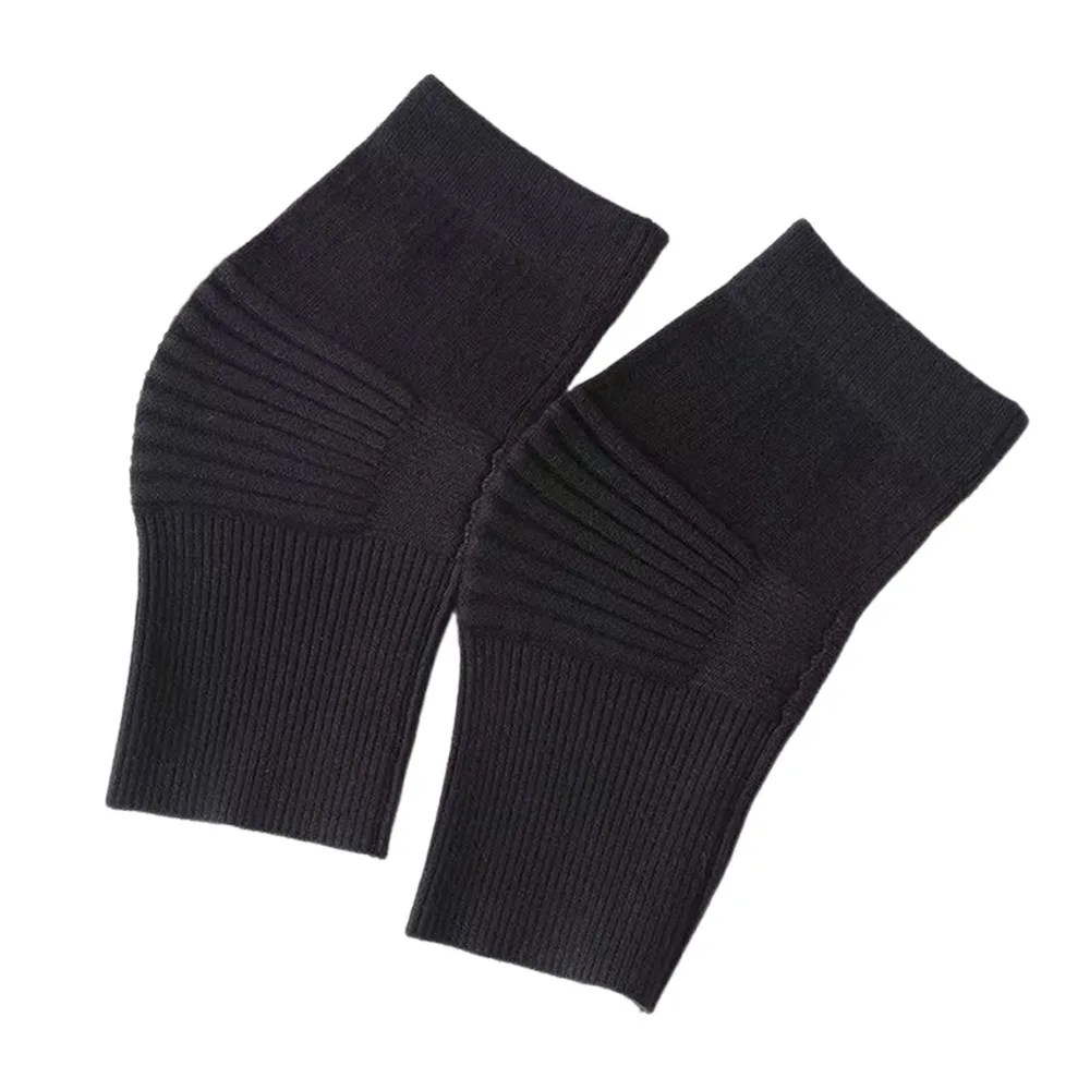 Cotton Knee Warmers Knitted Stretch Fit Knee Protector Sleeve Soft Thermal Thermal Knee Pads Suitable for Old Cold Legs